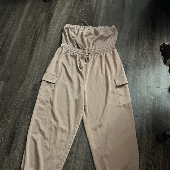 Forever 21 Light Pink Strapless Jumpsuit - Picture 1 of 1